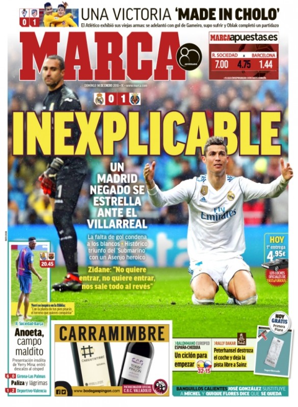 MARCA1面:Inexplicable (説明できない)